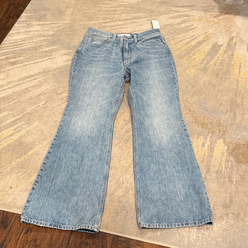 Denim Forum The Marlene '60s High Rise Flare size 29 by 32L brand new